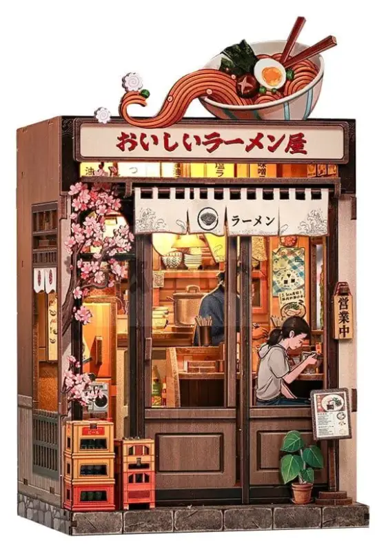 Figurine Model Kit Miniature House Oishii Kyoto 22 x 13 cm Réduction