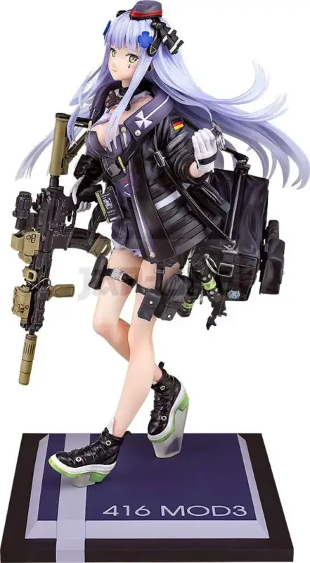 Girls Frontline Figurine Pvc 1/7 416 Mod3 Heavy Damage Ver. 25 Cm Commander Maintenant