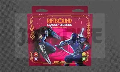 Achat Immédiat Riftbound: League Of Legends Tcg - Vendetta -Showdown Decks - Zed Vs Shen - Display (4 Decks) - En