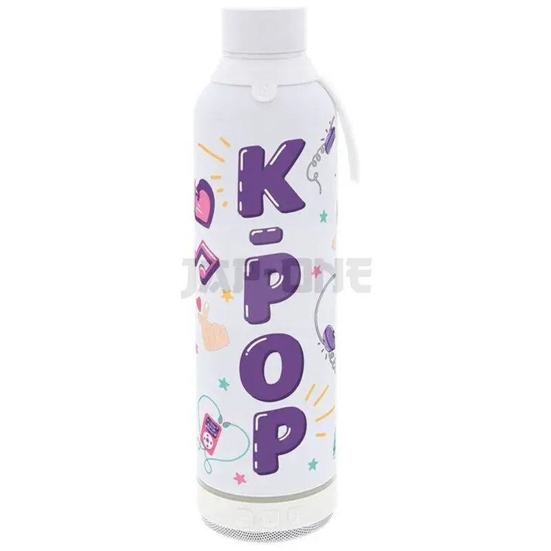 K-Pop Ice Thermal Bottle With Speaker 600Ml Prix Réduit