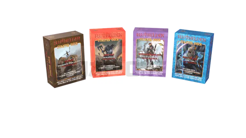 Bluthelden Alliances Origin Deck-Set (4 Starter Decks) - En Acheter Direct