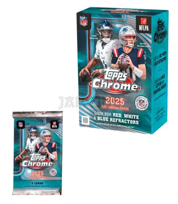 Value Box Nfl Temp 2025 – Topps Europe Promotion Saisonnière