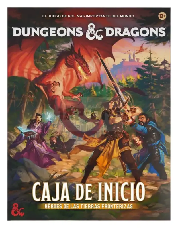 Dungeons & Dragons Rpg Boîte D’Initiation : Héroes De Las Tierras Fronterizas *Espagnol* Commande En Gros