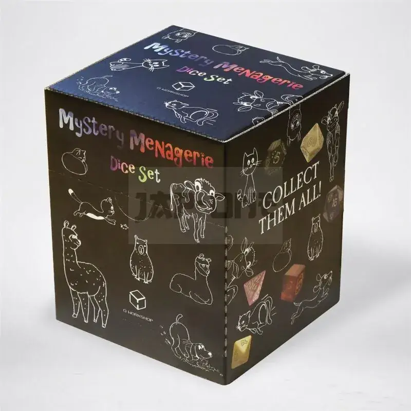Box Of 12 Mystery Menagerie Dice Sets Seulement Aujourd'hui