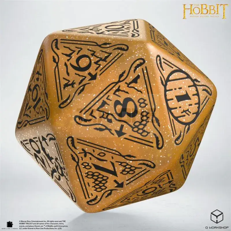 Livraison Express The Hobbit Spindown D20 – Solaris Tcg Jumbo Die