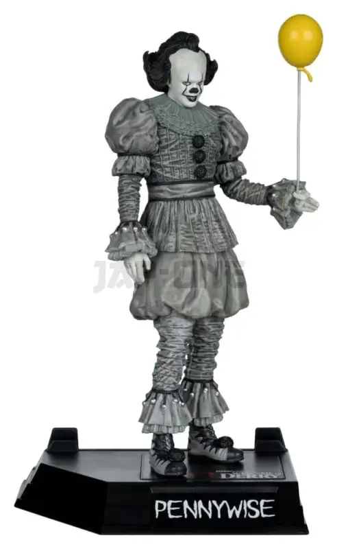 Ça Welcome To Derry Movie Maniacs Figurine Pennywise (Black & White) 16 Cm Commander Vite