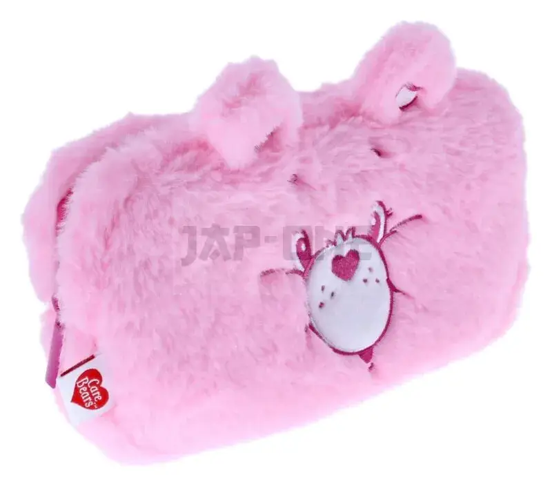 Prix Promo Les Bisounours Trousse En Peluche Rose