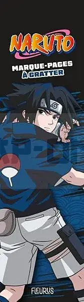 MARQUE-PAGES À GRATTER NARUTO - ÉDITION SASUKE Dernier Modèle