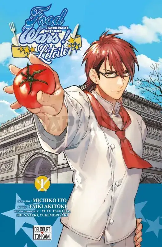INTEGRALE FOOD WARS L'ÉTOILE TOME 1 À TOME 8 + Goodie aléatoire offert Populaire