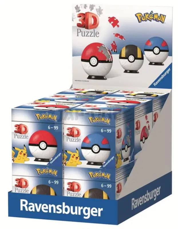 12Er Verkaufskassette Pokémon Pokéballs 54Pc - De/Nl/Sp/Fr/It/En Must-Have
