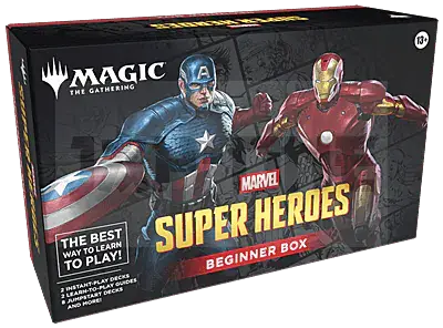 Mtg - Marvel Super Heroes Beginner Box Display (3 Boxes) - Fr Achat Immédiat