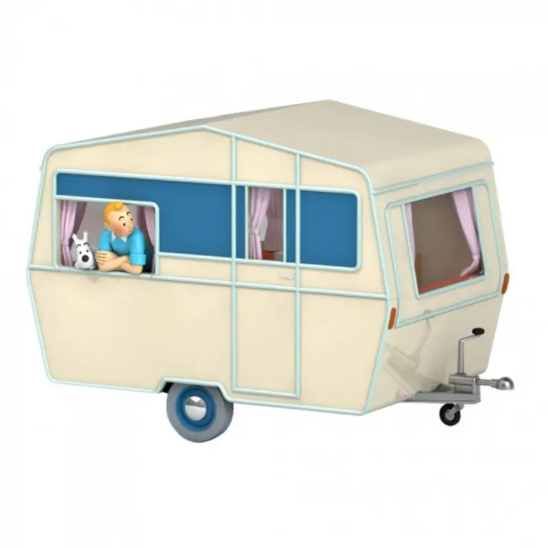 Commander Maintenant Les véhicules de Tintin au 1/24, La Caravane des touristes, L'Île noire