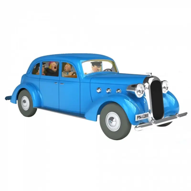 Les véhicules de Tintin au 1/24 : La voiture de la Castafiore dans Le Sceptre d'Ottokar Réduction