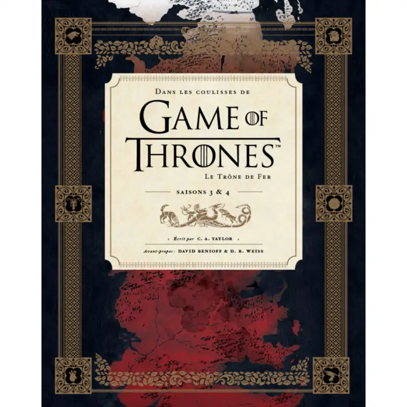 Game of Thrones - Dans les coulisses – Tome 2 – Dans les coulisses de Game of thrones : Vol. 2 : Saisons 3 et 4 Usine Directe