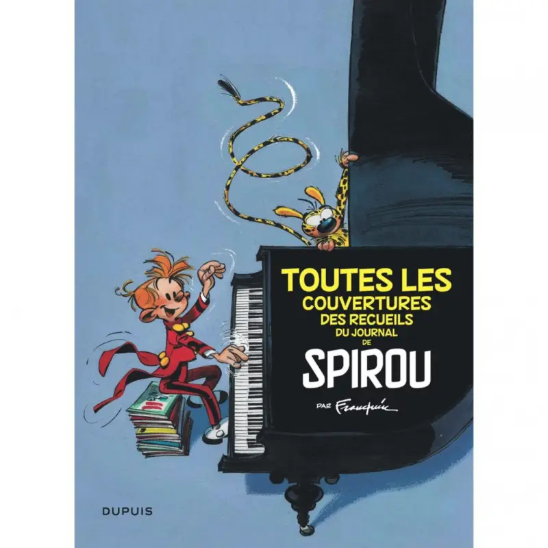 Couvertures des recueils du Journal de Spirou par Franquin Remise