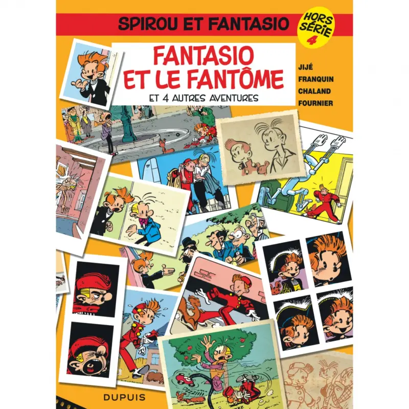 Meilleure Vente Spirou et Fantasio - Hors-série – Tome 4 – Fantasio et le fantôme (et 4 autres aventures)