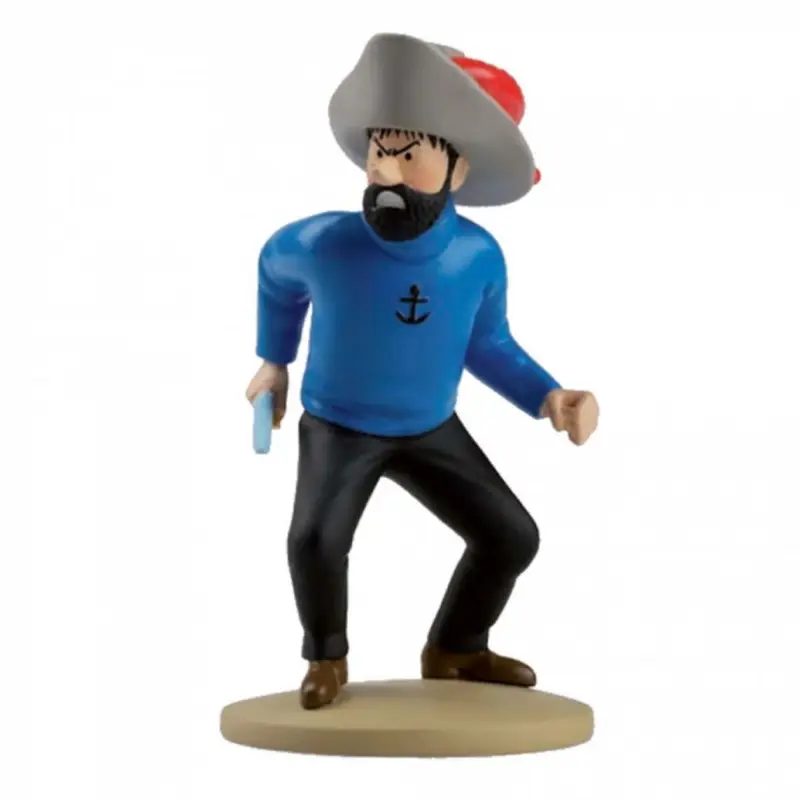 Figurine Tintin, Haddock en Hadoque Populaire