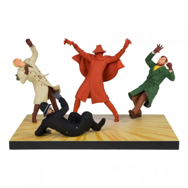 Achat Immédiat Figurine Blake et Mortimer- Coffret 4 personnages