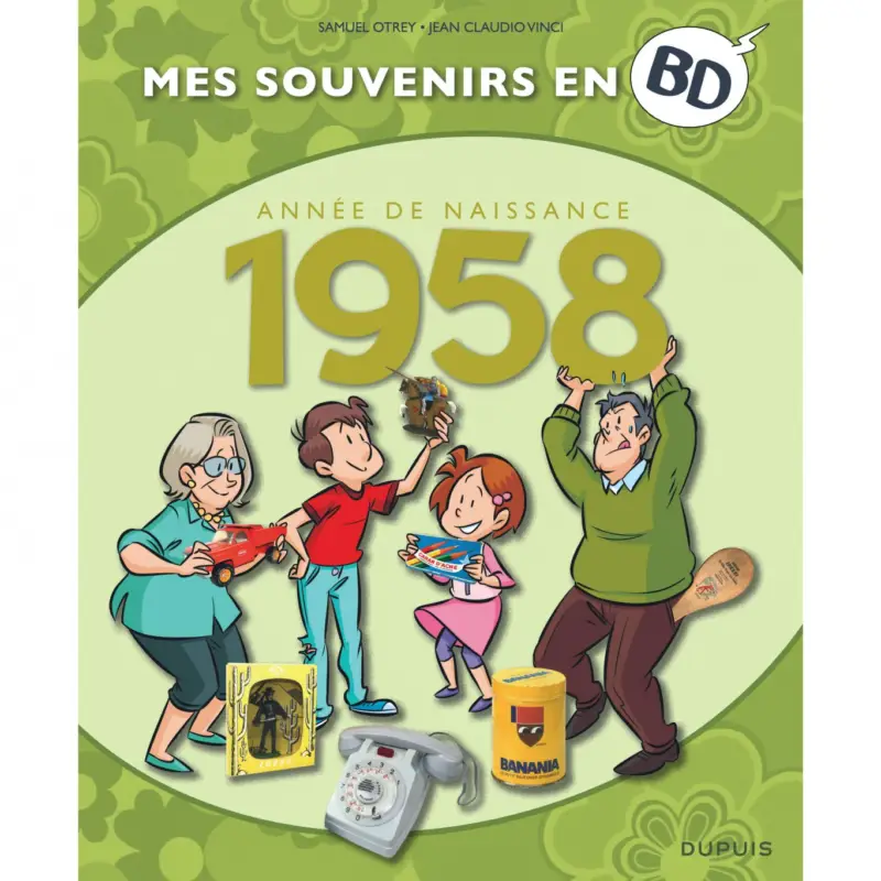 Mes souvenirs en BD – Tome 19 – 1958 Marque