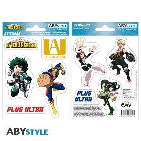 My Hero Academia - Stickers - 16x11cm/ 2 Planches - Ua High School Offre Du Jour