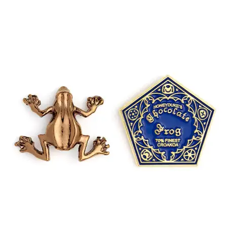 Badge grenouille en chocolat Harry Potter Promotion