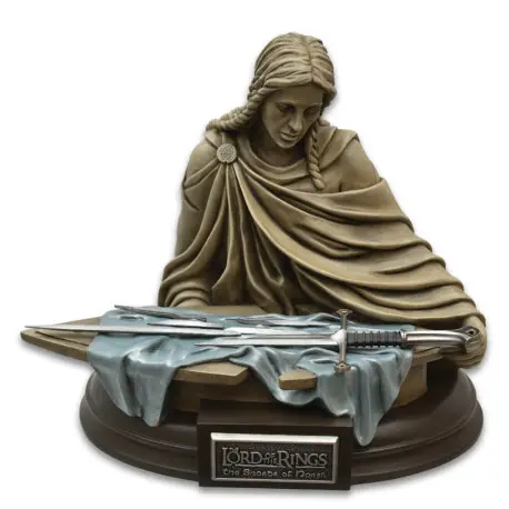 Haute Qualité Statue Fragments de Narsil Le Seigneur des Anneaux