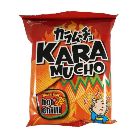 Karamucho Hot Chili Wavy Potato Chips 60 gr Nouveauté