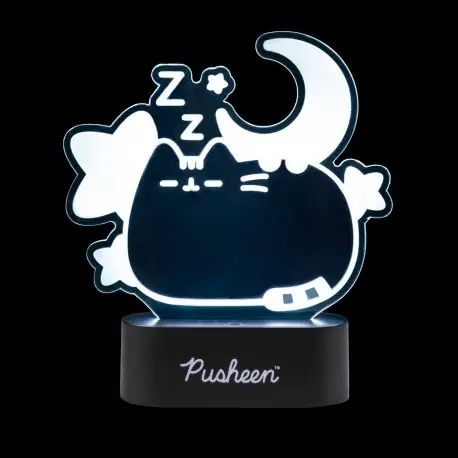 Lampe de bonne nuit Pusheen en acrylique Solde