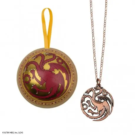 Paiement Sécurisé Collier Targaryen de Game of Thrones - Édition Festive