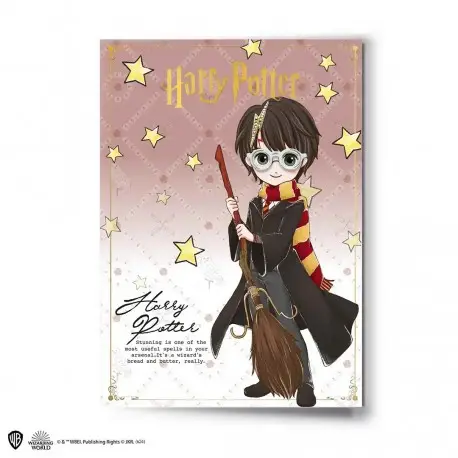 Offre Spéciale Carte de vœux Harry Potter avec Pin
