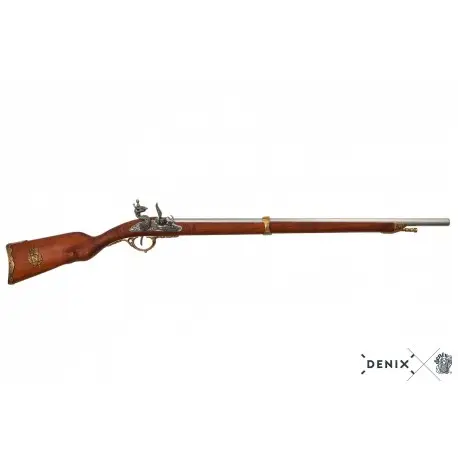 Offre Du Jour Réplique du Fusil à Silex de Napoléon de 1807, Métal et Bois