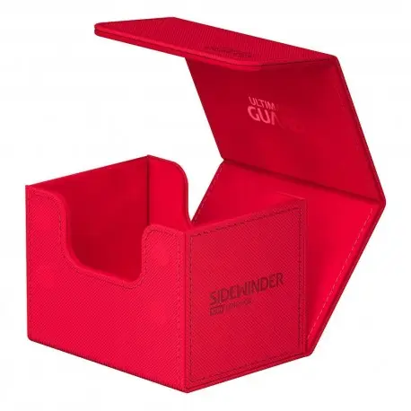 Ultimate Guard Sidewinder 100+ XenoSkin Monocolor Rouge Meilleur Prix