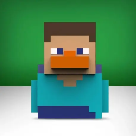 Minecraft Tubbz Figurine PVC Steve 1ère Édition 10 cm Vente Flash
