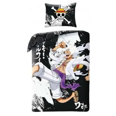 Housse de Couette One Piece Ver. 4, 140 x 200 cm, 100% Coton Nouvelle Collection