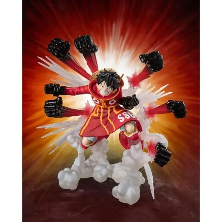 Dernière Chance Statue PVC Monkey D. Luffy - Gum Gum Hawk Gatling - One Piece Figuarts ZERO