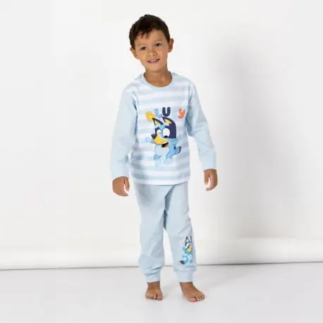 Prix Promo Pyjama Long en Coton Bluey pour Enfants de 3 à 6 Ans