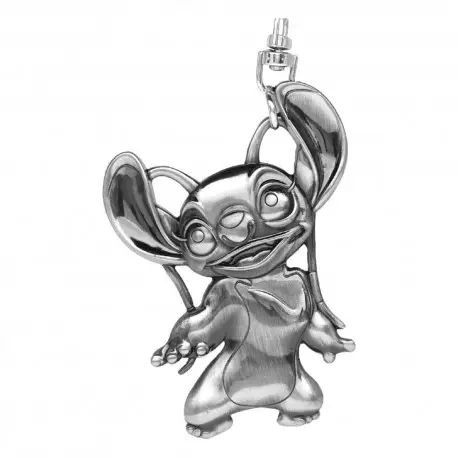 Seulement Aujourd'hui Porte-clés Métallique Angel de Lilo & Stitch Sous Licence Officielle