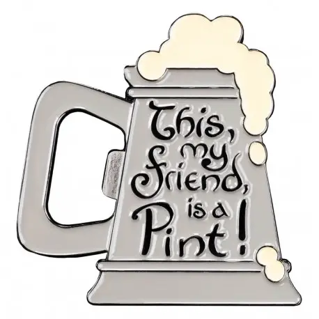 Aimant Le Seigneur des Anneaux - This, My Friend, is a Pint! Soldes