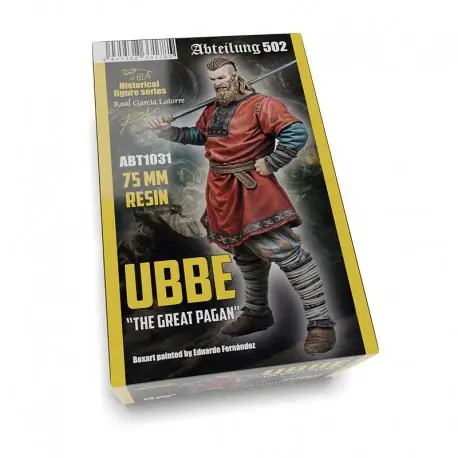 Figure historique Viking Ubbe 75mm résine Meilleur Prix