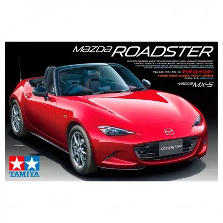 Maquette Mazda Roadster MX-5 Échelle 1/24 Tamiya Prix Réduit
