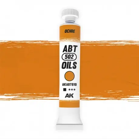 Couleur Ocre Huile ABT502 pour Effets Réalistes Soldes