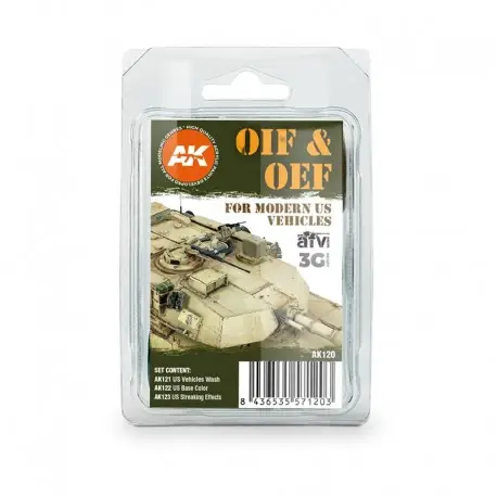 Affaire À Saisir Ensemble de Weathering OIF & OEF pour Véhicules de AK-Interactive
