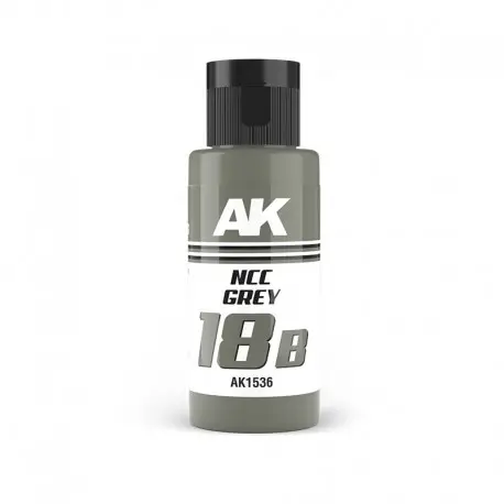 Vente Flash Peinture Dual Exo 18B NCC Grey 60ml AK-Interactive