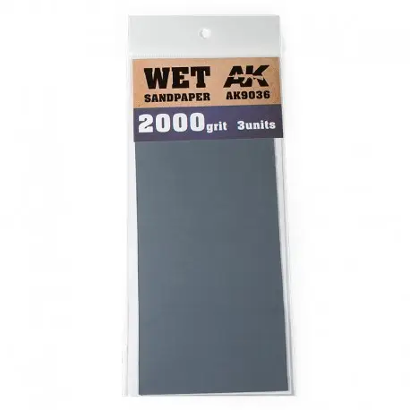Commande En Gros Papier de Verre à l'Eau 2000 AK-Interactive