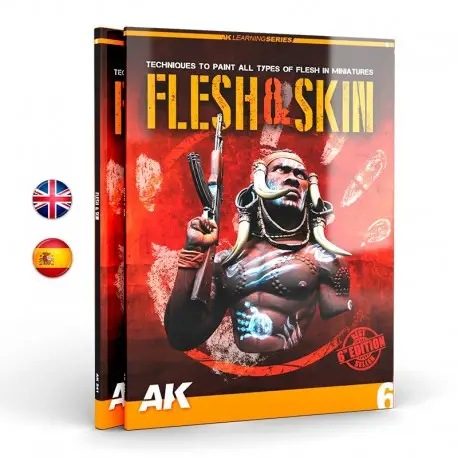 Guide de Peinture Flesh & Skin pour Miniatures - Anglais Nouveauté
