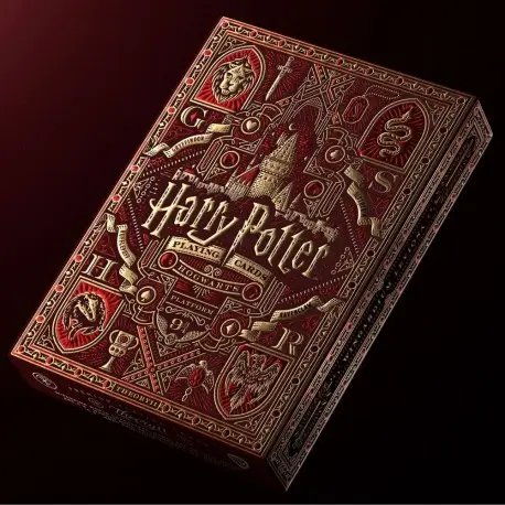 Cartes à Jouer Harry Potter Red Version - Haute Qualité Meilleur Choix