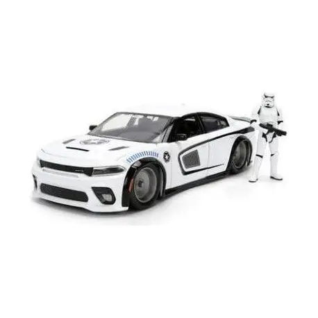 Véhicule Star Wars 1:24 Stormtrooper Dodge Charger SRT Hellcat Meilleur Prix