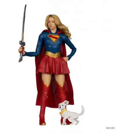 Figurine Supergirl & Baby Krypto 17 cm DC Deluxe Edition Livraison Express