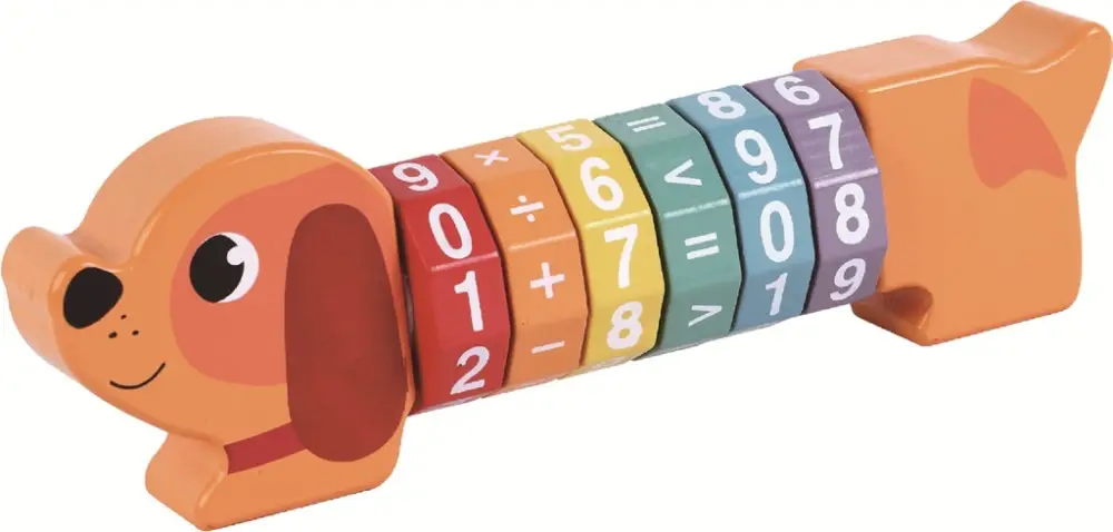 Expédition Rapide 2Kids Toys Calculatrice à roulettes Chien