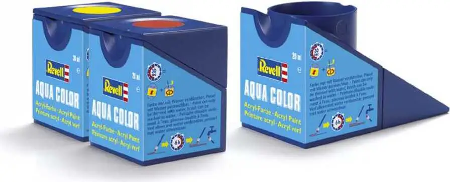Solde Peinture acrylique Revell - 36330 : rouge feu soyeux (fiery red silk)